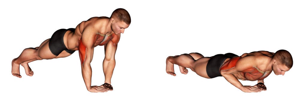 Pushups with a Resistance Band - Muscle Media
